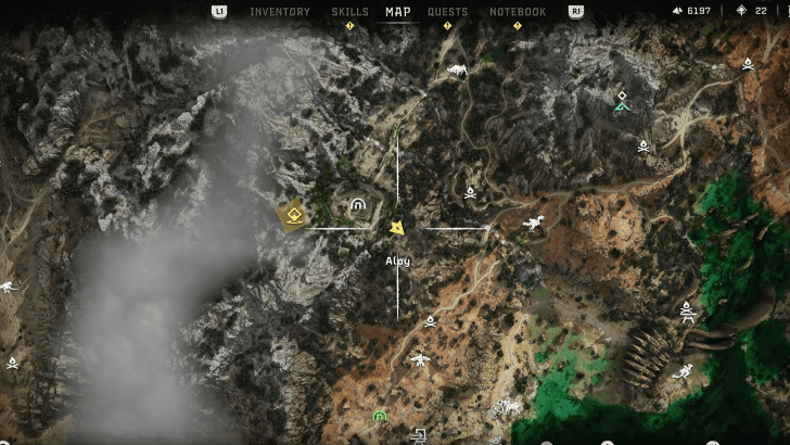 HFW Whisper Hunter Bow Map Location