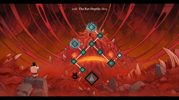 The Rot Depths Question Mark Tile