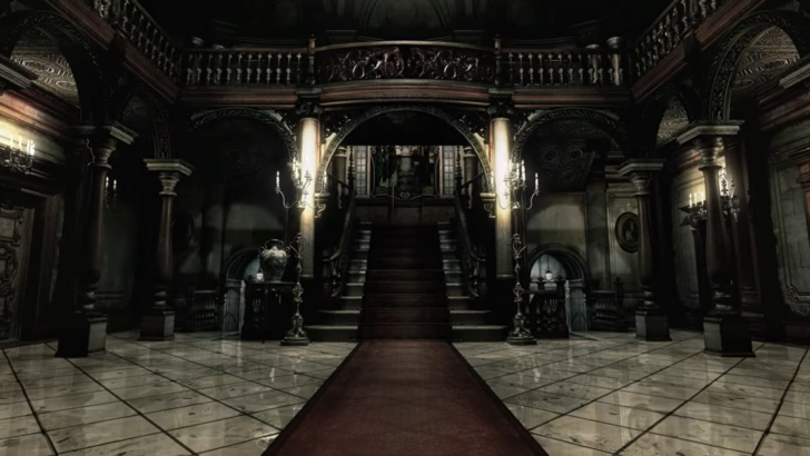 Resident Evil Mansion Entrance