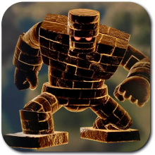 Vicious Gold Golem