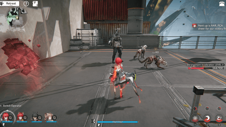 Crystal-Embedded Fragment