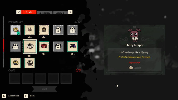 Crafting Woolhaven Clothes