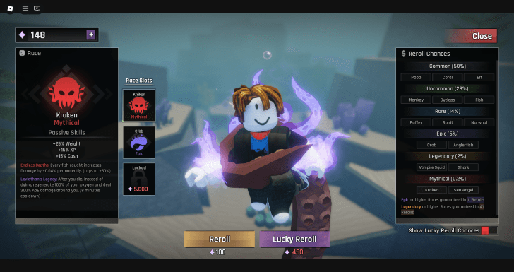 Abyss Roblox - Kraken