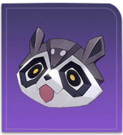 Honkai Star Rail - Raccoon Supplicant Mask