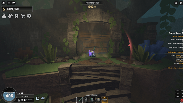 Abyss - Sunken Temple World Location