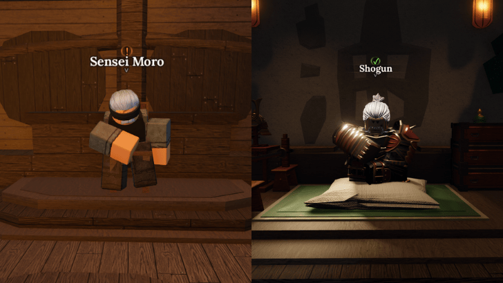 Sensei Moro and Shogun