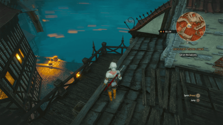 Balcony to Whoreson Junior