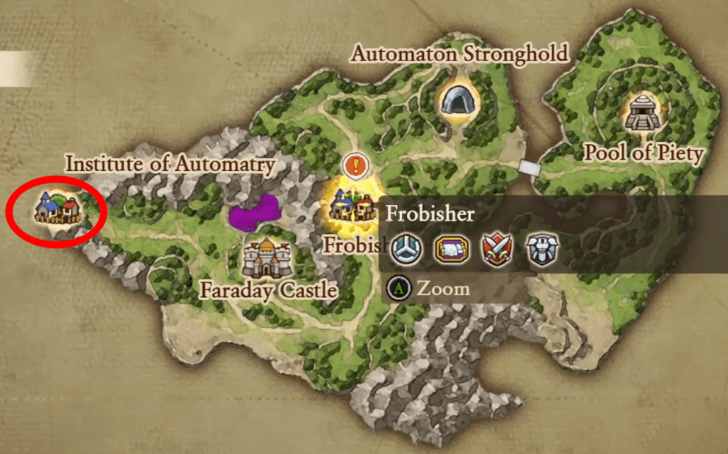 Institute of Automatry Map Location