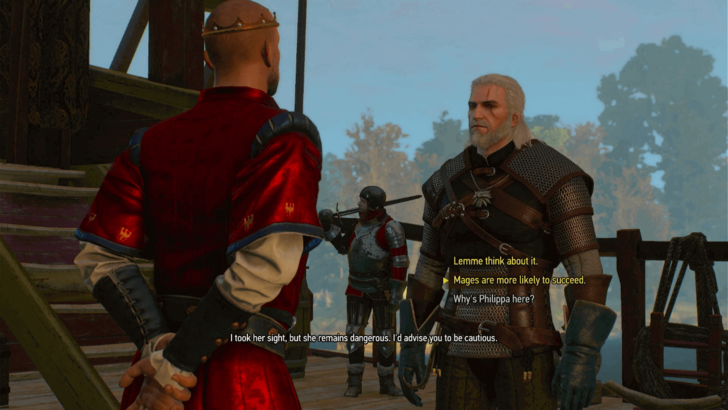 Radovid Quest Choices