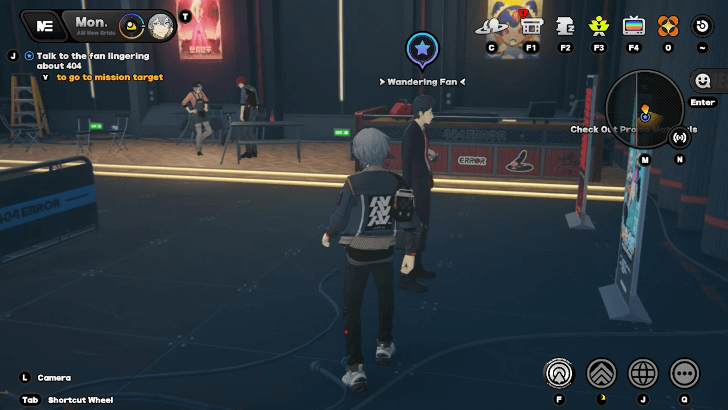 Talk to Wandering Fan