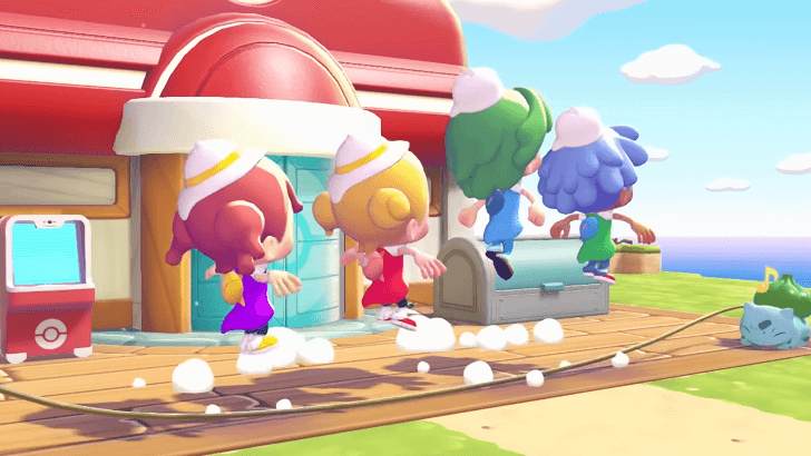 4 Players Jumping Rope