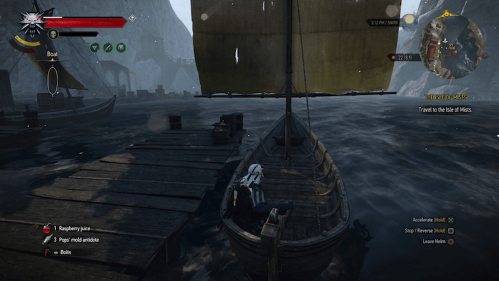 Get on a Boat in Skellige