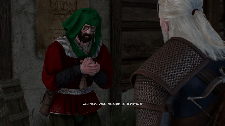 After Helping the Merchant