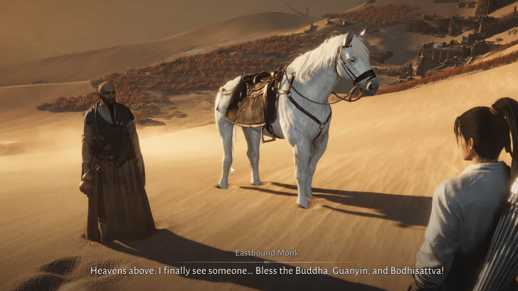 Talk to the Eastbound Monk