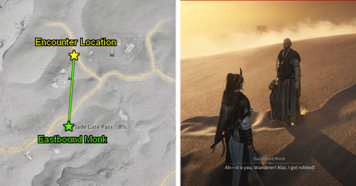 Meet Eastbound Monk Again