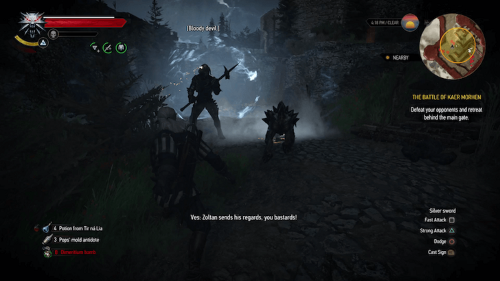 The Battle of Kaer Morhen Easy