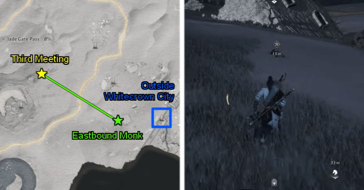 Find the Monk in Wraithridge Pass