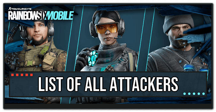 List of All Attackers