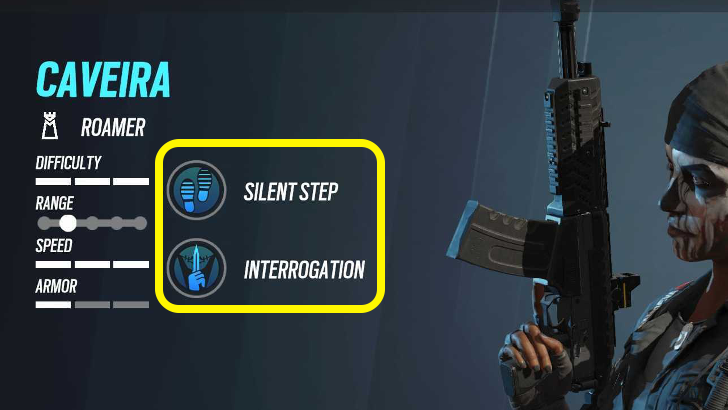 Abilities Character Screen