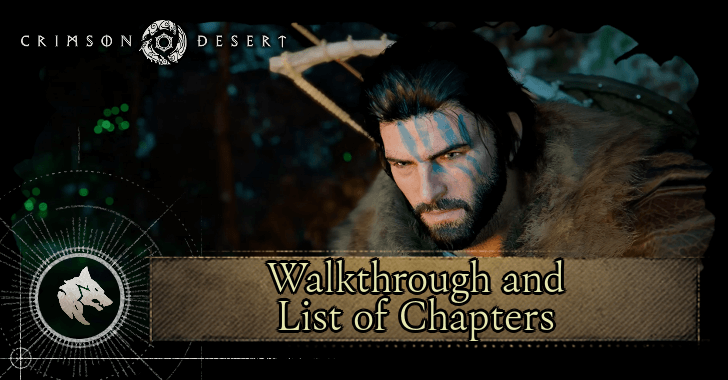 Walkthrough and List of Chapters
