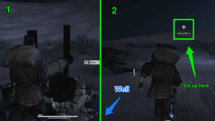 Go to Elevated Area After Drawing Water from Well