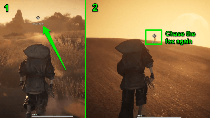 Head Onwards and Chase the Fox Until Nighttime