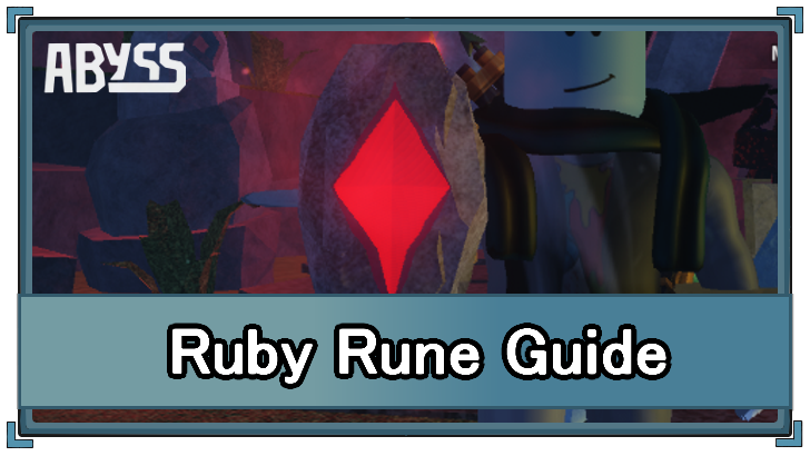 Abyss - Ruby Rune Uses and Info