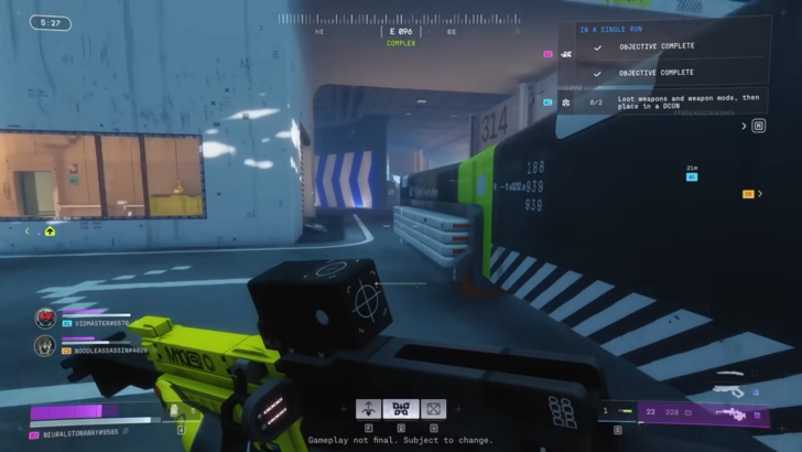 The Thief sprinting in Marathon