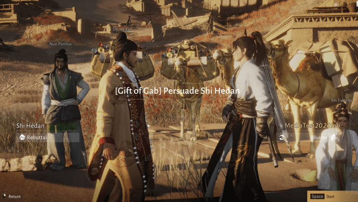 Beat Shi Hedan in Gift of Gab