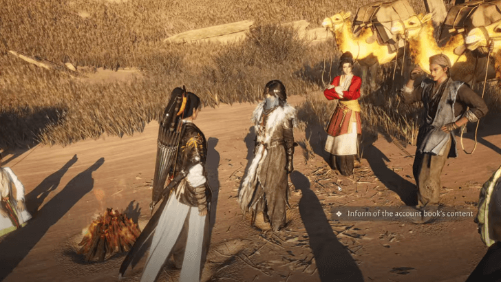 Return to the Camp with the Ledger