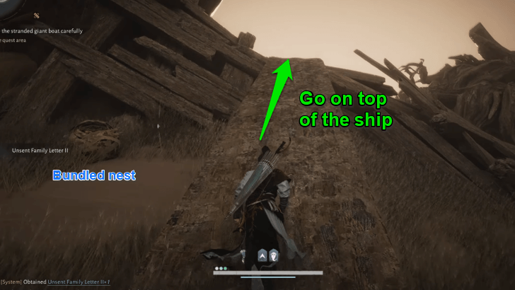 Go Up the Boat Through the Ramp