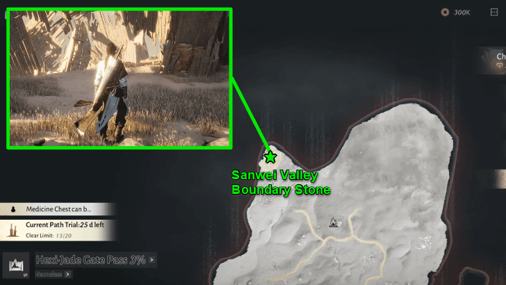 Desert Without Sails Map Location