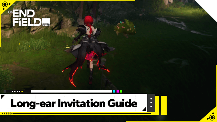 Arknights Endfield Delver of the Cryptic Long-ear Invitation