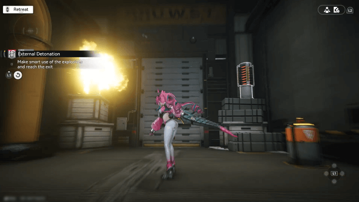 External Detonation Step 4