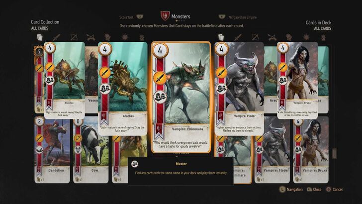 Monsters Muster Units