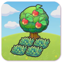 Tree-shaded tall grass