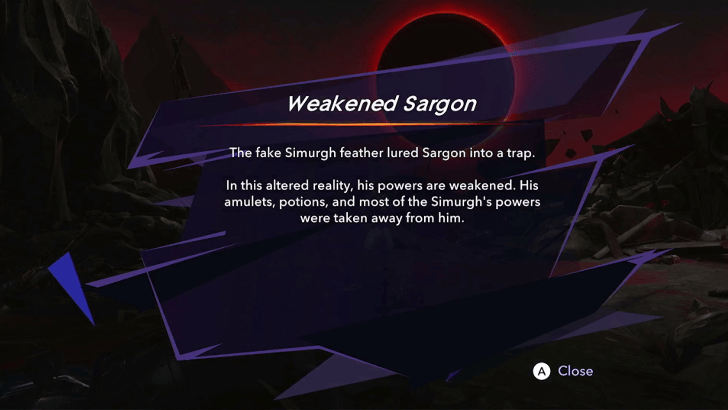 Sargon Will Reset His Loadout