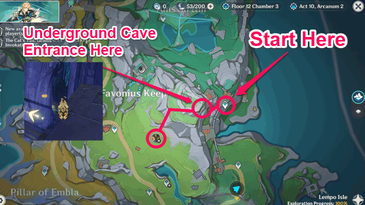 Genshin Impact - How to Get to Radiant Moongecko 2