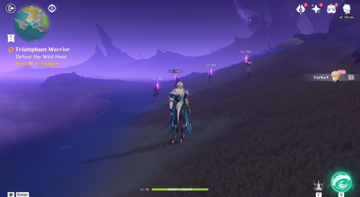 Genshin - Defeat the Wild Hunt