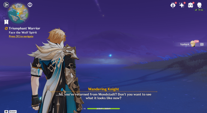 Genshin - Face the Wolf Spirit