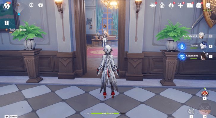 Genshin - Talk to Jean