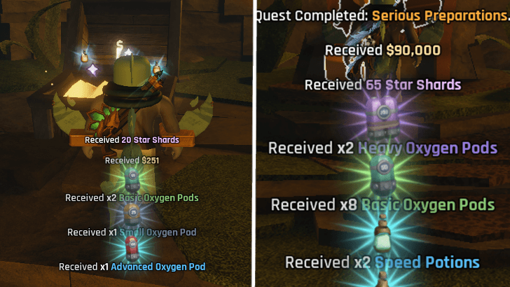 How to Get Heavy Oxygen Pod