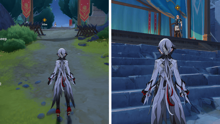 Genshin Impact - Go to Favonius Keep