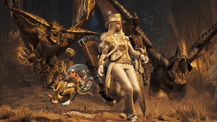 Gala Suit α Armor Set and Felyne Star α Equipment