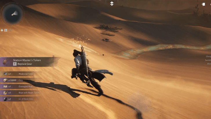 Desert Without Sails Rewards