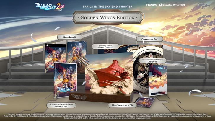 Trails in the Sky 2nd Chapter Golden Wings Edition