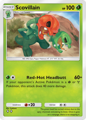 Pokemon TCG Pocket - B2a 013 Scovillain