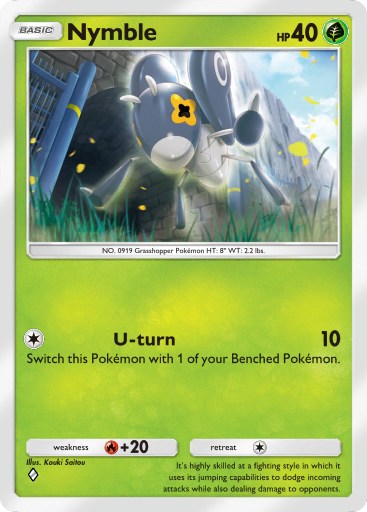 Pokemon TCG Pocket - B2a 006 Nymble