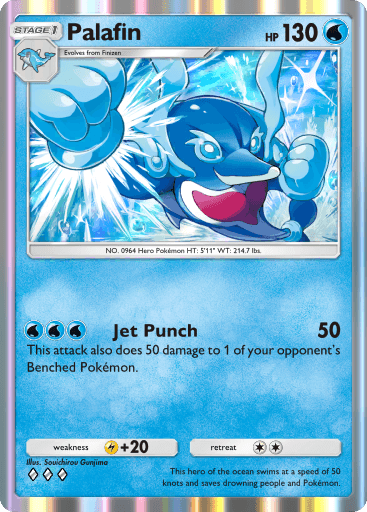 Pokemon TCG Pocket - B2a 028 Palafin