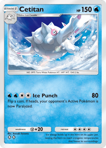 Pokemon TCG Pocket - B2a 030 Cetitan